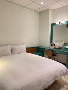 Corner Love Houseにあるベッド