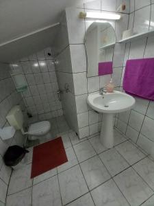 Koupelna v ubytování D&M