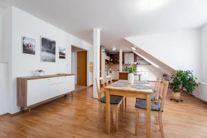 Η κουζίνα ή μικρή κουζίνα στο Apartmány Frýda