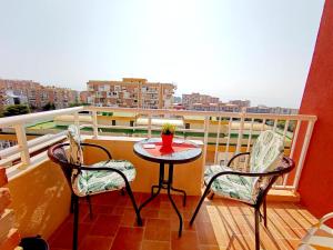 A balcony or terrace at Agata Views