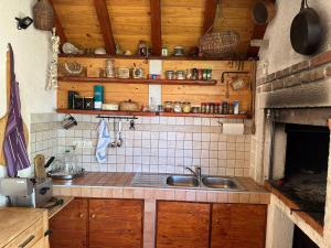 Kuchyňa alebo kuchynka v ubytovaní Apartment Vesela 2