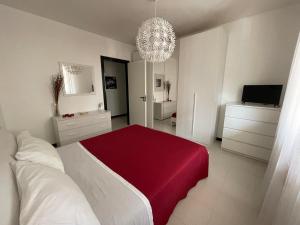 En eller flere senge i et værelse på Casa Vacanze Interno 5