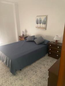 Katil atau katil-katil dalam bilik di Gran piso 3 habitaciones