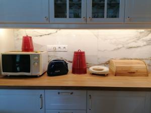 A kitchen or kitchenette at Tota's Family House