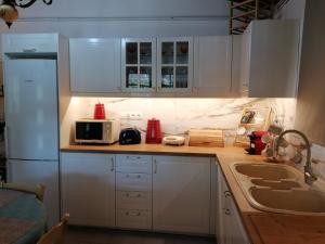 A kitchen or kitchenette at Tota's Family House