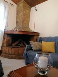 A seating area at Tota's Family House