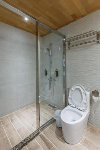 Koupelna v ubytování Hou Shan Ren Jia B&B Hall A