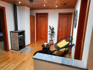 Posezení v ubytování Grazioso appartamento a Li Curt (Poschiavo)