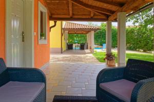 Część wypoczynkowa w obiekcie Holiday Homes Sunny Twins by Rent Istria