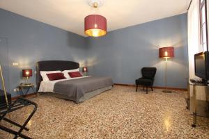 Posteľ alebo postele v izbe v ubytovaní City Apartments Rialto Market