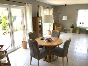 Posezení v ubytování Ferienwohnung Bina