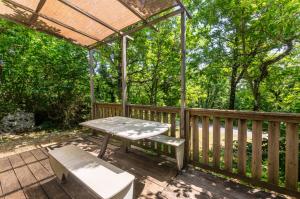 Zahrada ubytování Camping des Templiers - Le Caylar