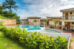 an image of a swimming pool at a resort at Casa Amerigo in Morro de São Paulo