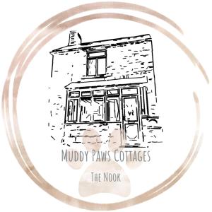 a drawing of the muppet parks comedies theory at Muddy Paws Cottages - The Nook in Taddington