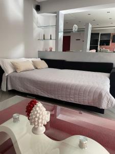Postel nebo postele na pokoji v ubytování Villa Rea comfort e relax