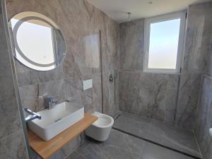 Koupelna v ubytování Hotel ZEKA