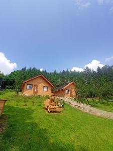 una casa in mezzo a un prato di BIESZCZADZKA Antosiówka a Zahoczewie