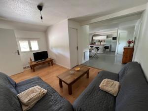 Χώρος καθιστικού στο Appartement atypique