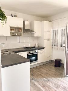 Kuchyňa alebo kuchynka v ubytovaní Apartments Vedran