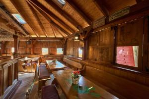 Posezení v ubytování Landhotel Brauner Hirsch