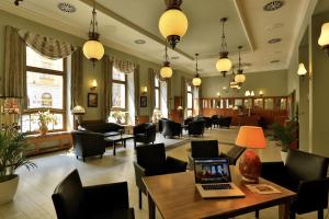 Posezení v ubytování Hotel Ariston Prague