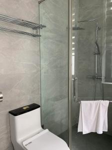 Ένα μπάνιο στο An's House Apartment #Manhattan 08-02