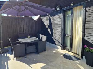 Patio alebo iná vonkajšia časť ubytovania Kuća za odmor Hodak