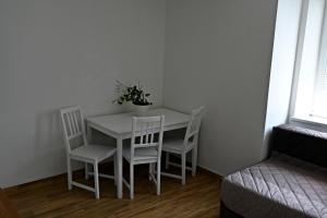 Posezení v ubytování Apartmány Bolevec Plzeň pro rodiny s dětmi a zvířátky