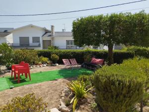 Zahrada ubytování Villa Porto de Mós near Fatima
