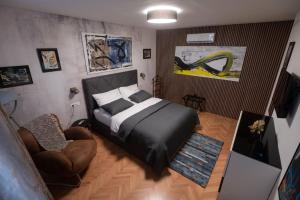 Ein Bett oder Betten in einem Zimmer der Unterkunft Queen Apartment Zadar