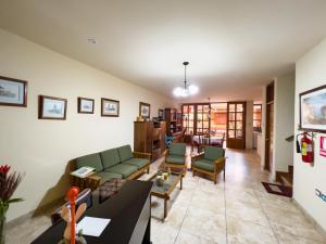 Posezení v ubytování Casa Huéspedes Pimentel