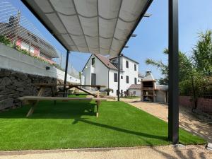 Zahrada ubytování Casa Cuartel