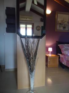 Postel nebo postele na pokoji v ubytování Studio Apartment Nera
