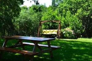 A garden outside Il Venaio