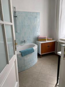 Postel nebo postele na pokoji v ubytování Apartmány Lavande