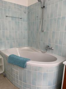 Koupelna v ubytování Apartmány Lavande