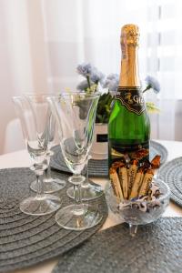 Nápoje v ubytovaní Apartament Sunwave Władysławowo