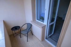 Balkón nebo terasa v ubytování Vila RD