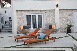 Istumisnurk majutusasutuses EVA Resort