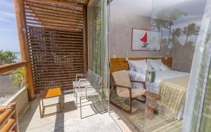 Balkón nebo terasa v ubytování Flor de Lis Exclusive Hotel