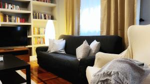 Χώρος καθιστικού στο Céntrica y amplia Vivienda Turística con wifi