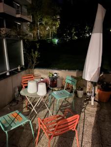 Balkón nebo terasa v ubytování STUDIO A LOUER RÉSIDENCE LA SOURCE