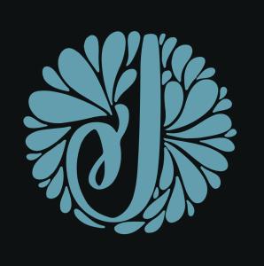 an illustration of a letter j in a laurel wreath at JALMIN Hotel Samui in Koh Samui