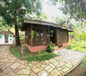 GreenChromide Homestays外面的花园