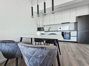 Kuchyň nebo kuchyňský kout v ubytování Apartments Avdić