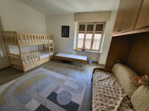 Postel nebo postele na pokoji v ubytování Big appartement - 9 guests - Air Conditionning and Courtyard