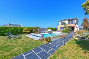Πισίνα στο ή κοντά στο Maison avec piscine spa - Ti Laouen