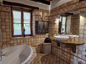 Kúpeľňa v ubytovaní Villa Castelletto Parenzana