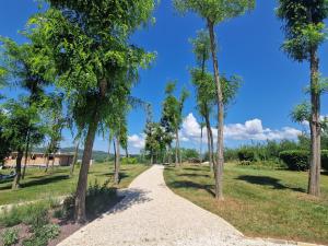 Vonkajšia záhrada v ubytovaní Villa Castelletto Parenzana