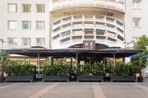 Budova, kde se aparthotel nachází